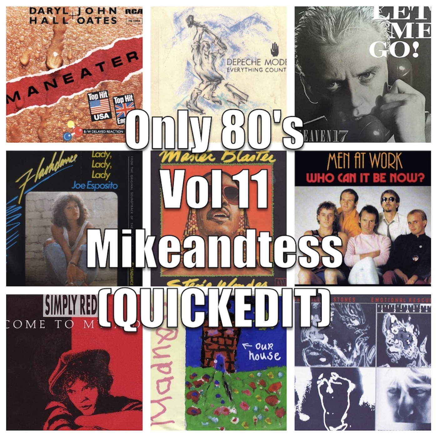 Cover who can it be now (mikeandtess quick edit)